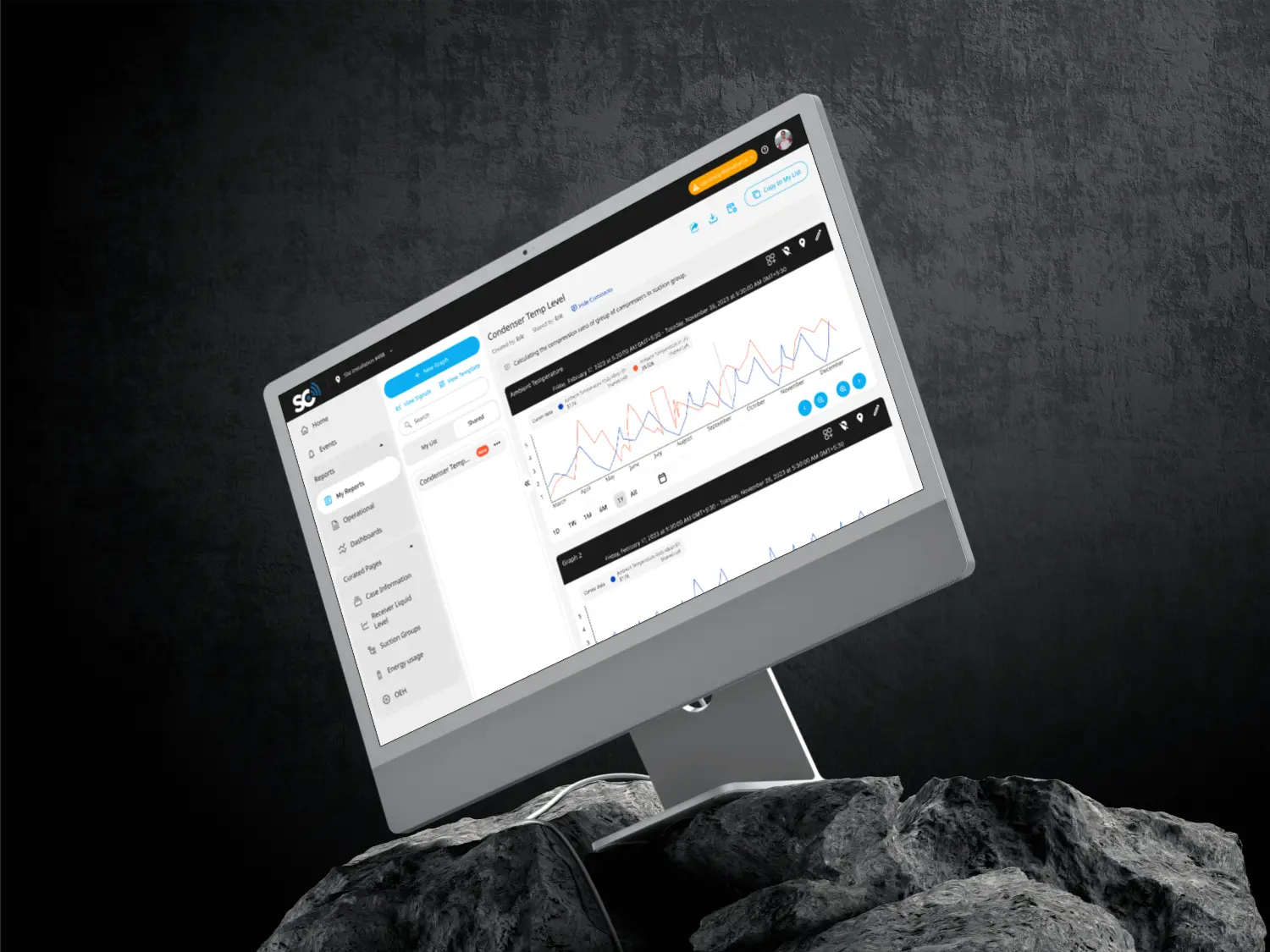 GraphIQ workflow persistence interface mockup